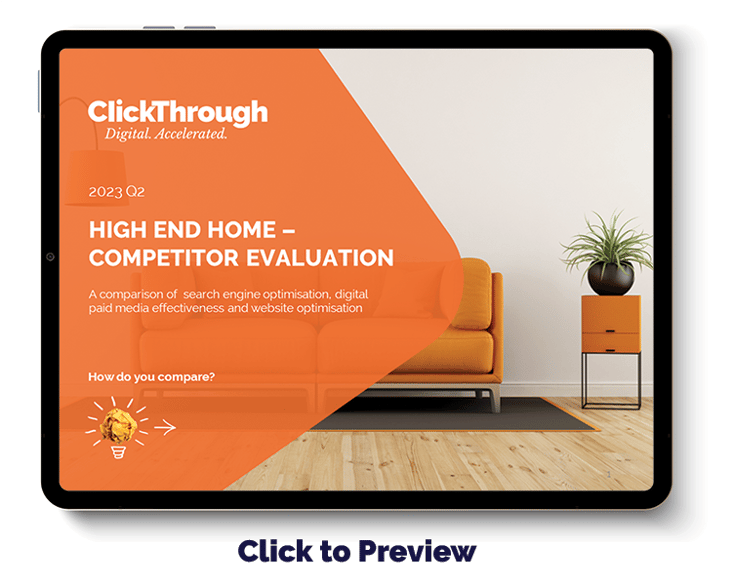 UK High End Home Brands Digital Marketing Benchmark Report, Q2 2023